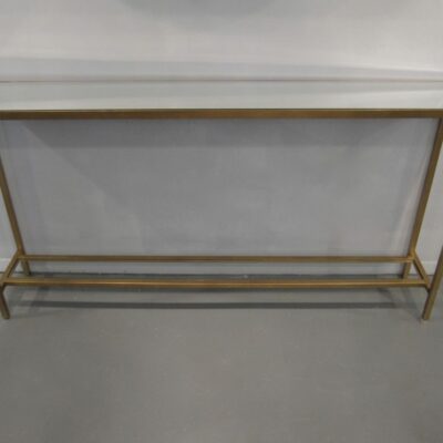 Mirror Top Console Table