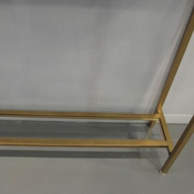 Mirror Top Console Table