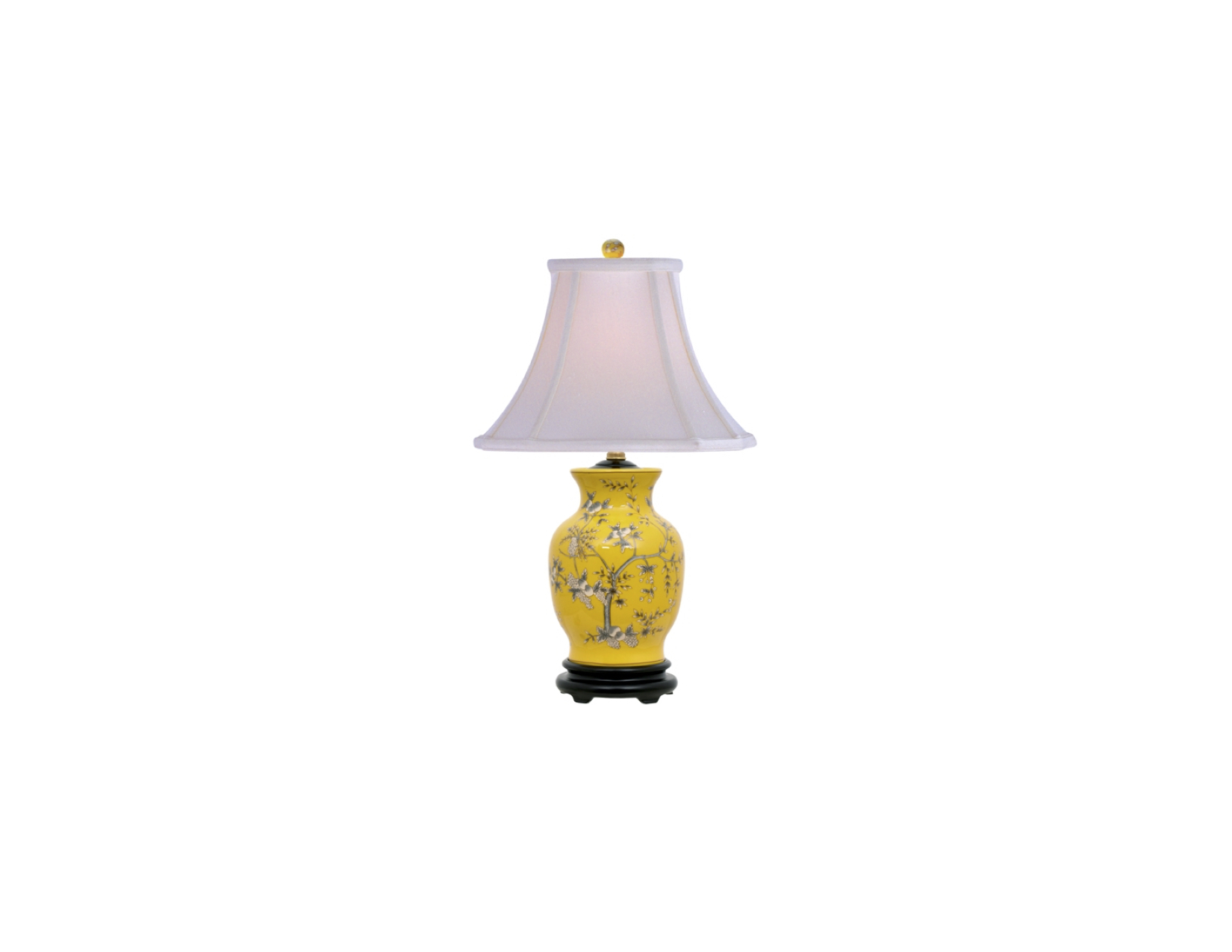 Imperial Yellow Porcelain Lamps