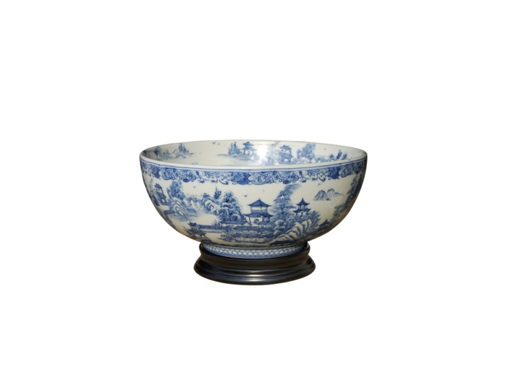 Porcelain decorative bowl