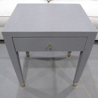Bungalow 5 Linen Wrapped Side Table