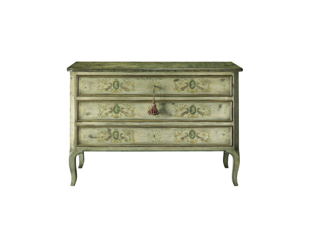 Karges Handpainted Transitional Chest