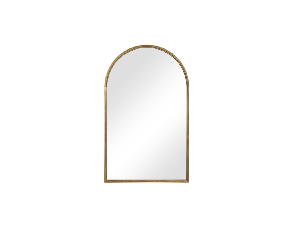 Gold Leaf Arch Mirror